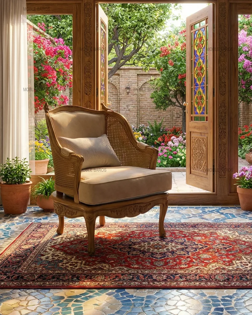 صندلی راحتی تک نفره وینتیج